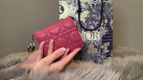 lady dior medium wallet